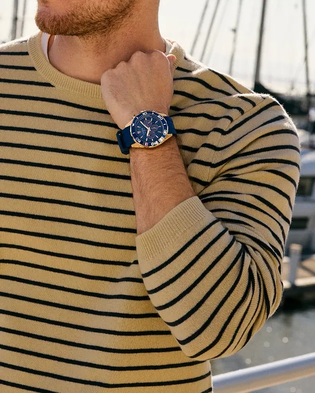 Endeavor Chrono Blue Dial Polyurethane Strap CA4733-00L | CITIZEN